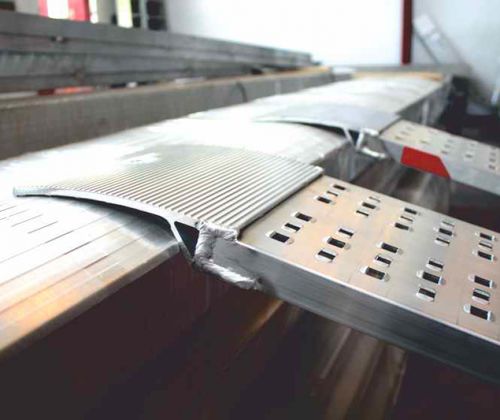 Aluminium-Zugangsrampe - R30 - R30P - Frigerio Carpenterie - tragbar