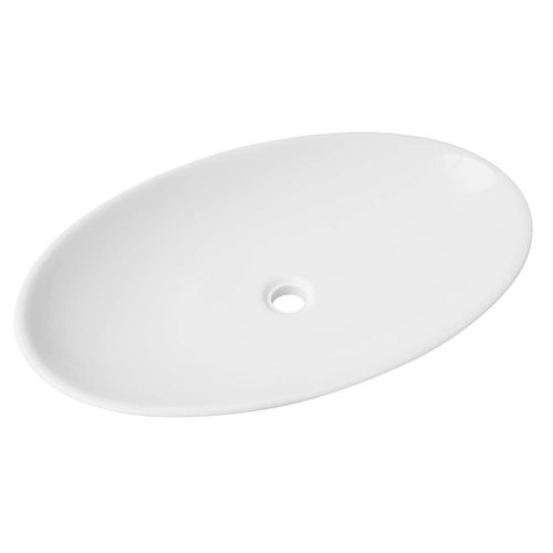Aufsatzwaschbecken - NUOVO - Livingstone Baths - Verbundwerkstoff / oval / modern