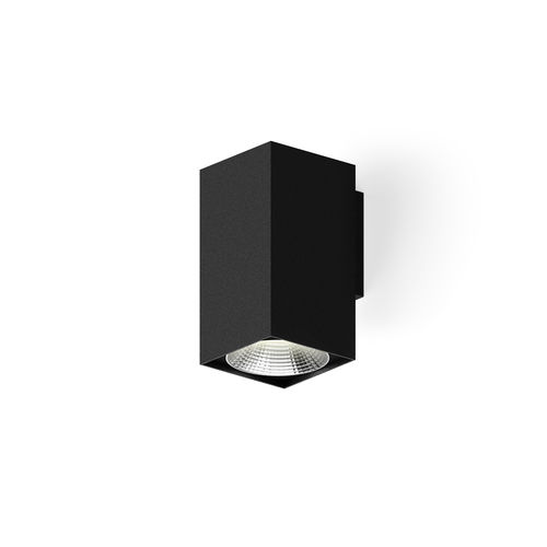 Moderne Wandleuchte - ELI SQ /W - INDELAGUE | ROXO Lighting - für den Innenraum / für Außenbereich / extrudiertes Aluminium