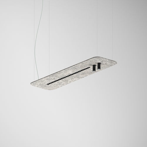 Moderne Deckenleuchte - SAL - INDELAGUE | ROXO Lighting - rechteckig / PET / LED