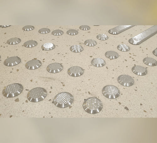 Taktiler Bolzen / Edelstahl - DIAMOND WARNING - Kent Stainless - zur Abschreckung