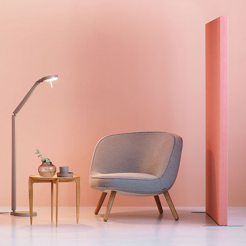 Bodenstehende Bürotrennwand - CLASSIC - ZilenZio - Stoff / MDF / Design