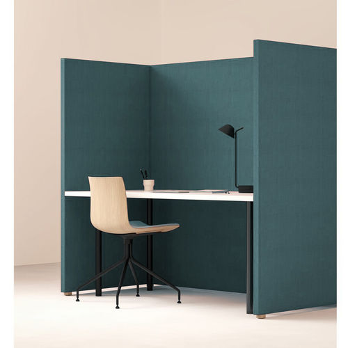 Selbsttragende Bürotrennwand - OPTIMA - ZilenZio - Metall / Kunststoff / PET