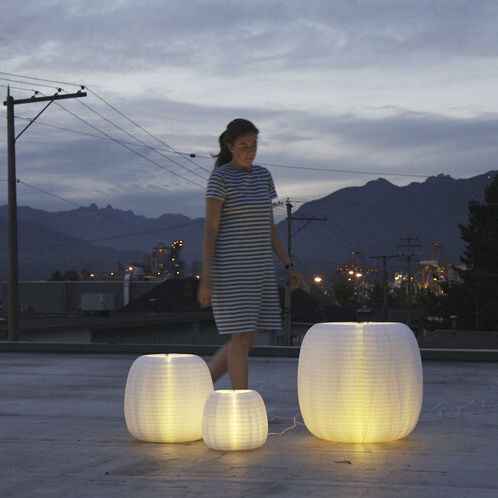 Stehleuchte - MOLO URCHIN SOFTLIGHT - Okko Design AB - Textil / Papier / modern