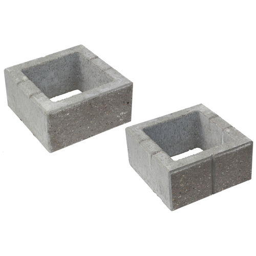 Hohler Betonstein - PLAYBLOK : KBF 40-9 - KB BLOK - für tragende Wand / hochbelastbar