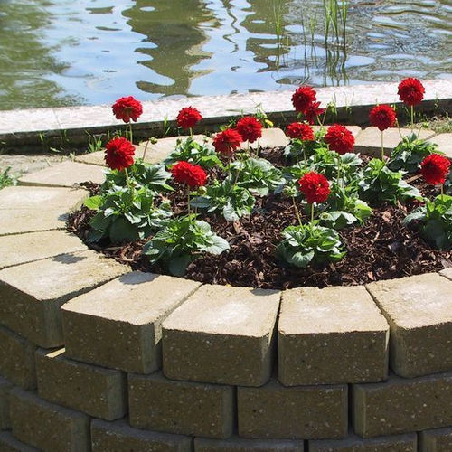 Randstein für Garten - ZIQ ZAQ - KB BLOK - Beton / andere Formen