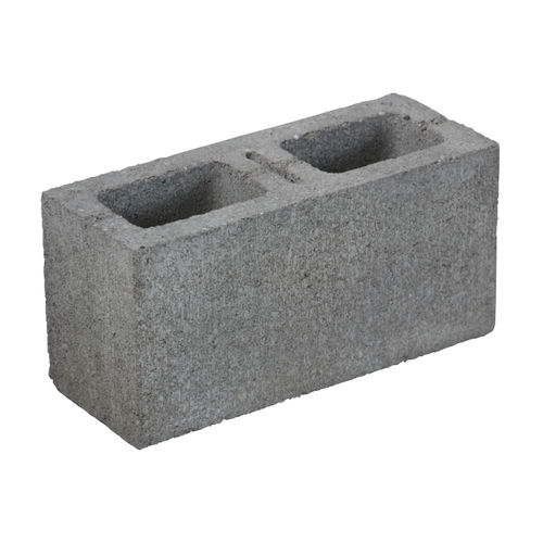 Hohler Betonstein - 1-15 A/B - KB BLOK - für tragende Wand / hochbelastbar / hochleistungsfähig