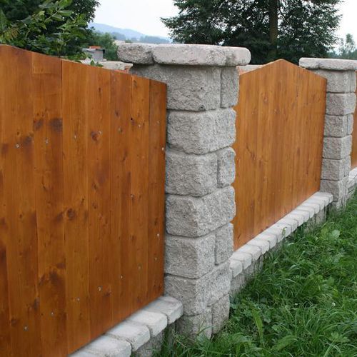 Stabzaun - SM - KB BLOK - Garten / Holz