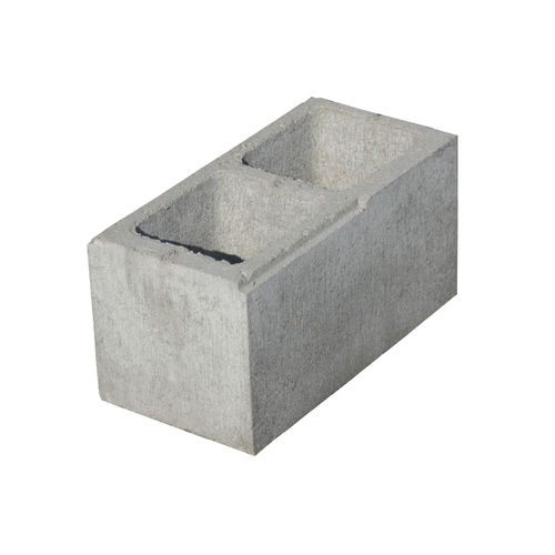 Hohler Betonstein - PLAYBLOK : KBF II 20-5 - KB BLOK - für tragende Wand / hochbelastbar / hochleistungsfähig