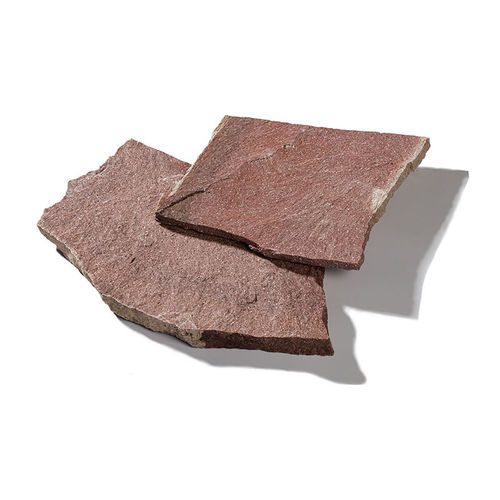 Stein-Pflasterstein - FLAGSTONES : IMPORTED - PANGEA - für Außenbereich / texturiert / gebürstet