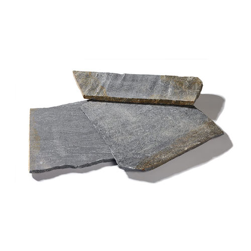 Stein-Pflasterstein - FLAGSTONES : GREEK - PANGEA - für Außenbereich / gebürstet / gestockt