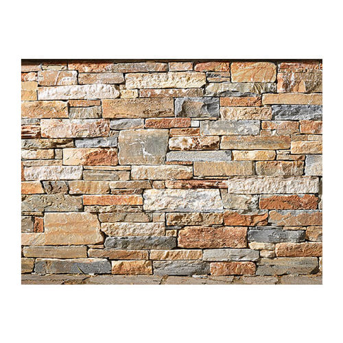 Naturstein-Verblender - MASONRY - PANGEA - für den Innenraum / für Außenbereich / texturiert