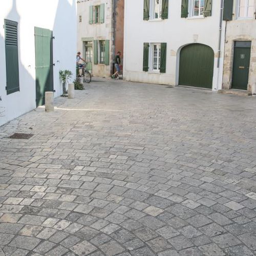 Steinpflaster - LUGET N°7 CLAIR - TUMBLED - Luget - für Außenbereich / rutschfest / befahrbar