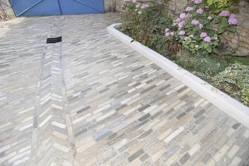 Steinpflaster - LIMEYRAT CLASSIC COBBLESTONE - CALADE TUMBLED - Luget - für Außenbereich / rutschfest / befahrbar