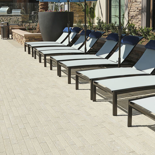 Stein-Pflasterstein - 3 x 24 - ACKER STONE - für Außenbereich / für Terrasse / glatt