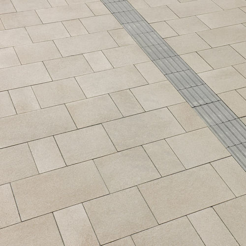 Steinplattenbelag - Umbriano® 3PC - ACKER STONE - für Außenbereich / glatt / grau