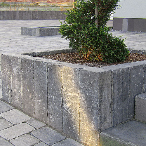 Randstein für Garten - RUSTIQUE - Heinrich & Boch - Beton / linear