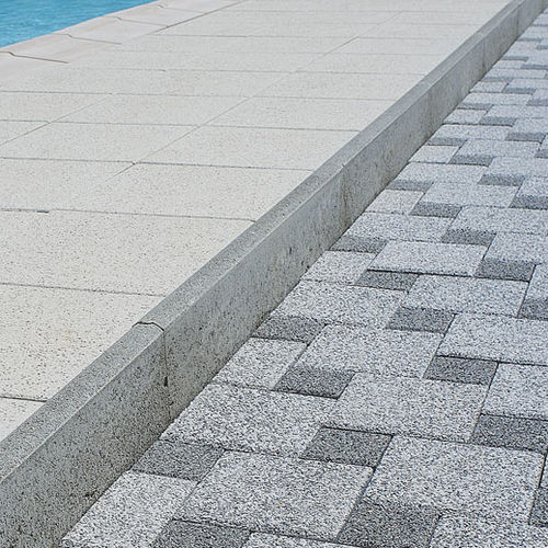 Randstein für Garten Heinrich & Boch Bordstein / Beton / linear