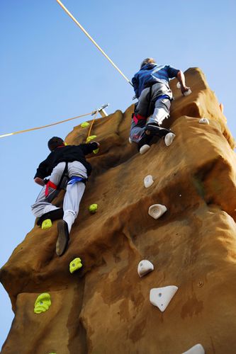 Mobile Kletterwand - Rockworks Ltd - für Spielplätze