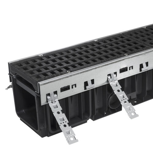 Gitter-Abflussrinne - TAURUS 260 - DAKOTA - HDPE / für Flughafen / für öffentliche Bereiche