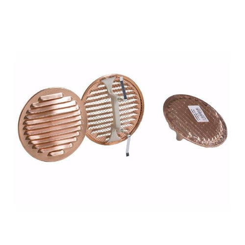 Kupfer-Lüftungsgitter - UNI03-6427RB - DAKOTA - rund
