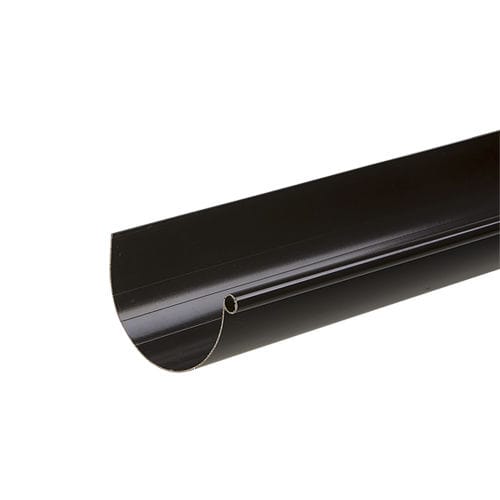 PVC-Regenrinne - G80 - DAKOTA - halbrund