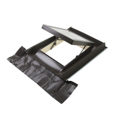 Aluminium-Dachfenster - LINE 2.0 - DAKOTA - Blech / Tanne / Projektion