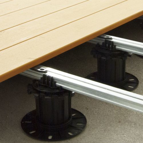 Doppelboden-Unterkonstruktion / Aluminium - MAGNELIS&reg; - DAKOTA - PP / galvanisiertem Stahl / hochbelastbar