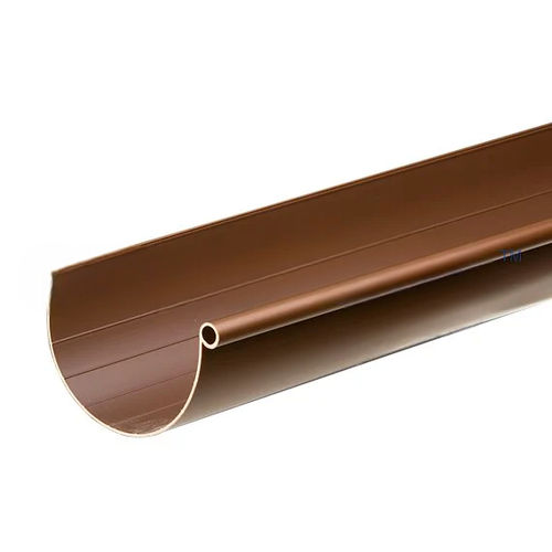 PVC-Regenrinne - G125 - DAKOTA - halbrund