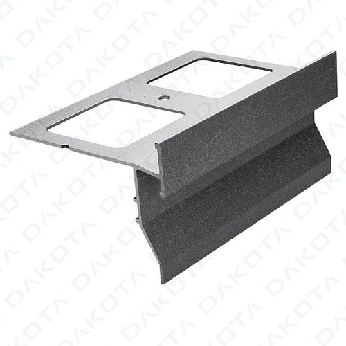Aluminium-Abschlussprofil - PRO21 series - DAKOTA - für Außeneckprofil / grau