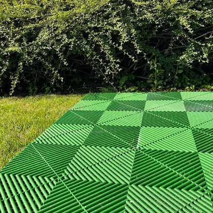 PEHD-Bodenbelag - GAR01 series - DAKOTA - für den Außenbereich / für Garten / für öffentliche Bereiche