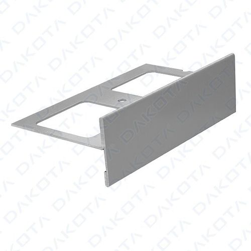 Aluminium-Abschlussprofil - PRO21 series - DAKOTA - für Fliesen / für Außeneckprofil / Stufenkante
