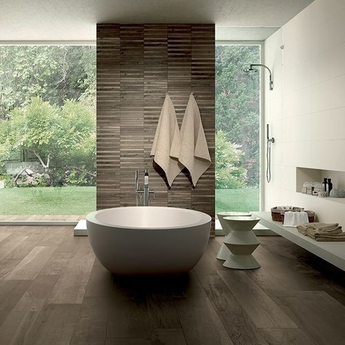 Fliesen für den Innenraum - NUT - KRONOS CERAMICHE - für Außenbereich / für Wohnzimmer / für Badezimmer