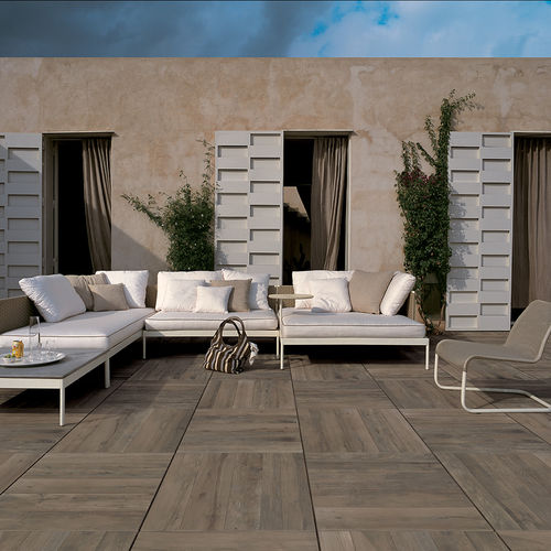Fliesen für Außenbereich - NUT 2.0 - KRONOS CERAMICHE - Wand / bodenstehend / Feinsteinzeug