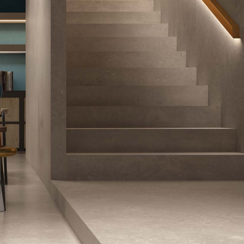 Feinsteinzeug-Steinplatte - NOBILE BRUGES - KRONOS CERAMICHE - für Fußboden / für Fassaden / für Bad