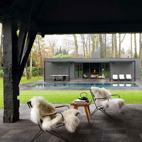 Feinsteinzeugfliesen - NAMUR 2.0 - KRONOS CERAMICHE - in Naturoptik / für Außenbereich / Wand