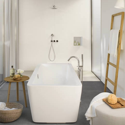 Feinsteinzeug-Steinplatte - TALCO - KRONOS CERAMICHE - für Fußboden / für Fassaden / für Bad