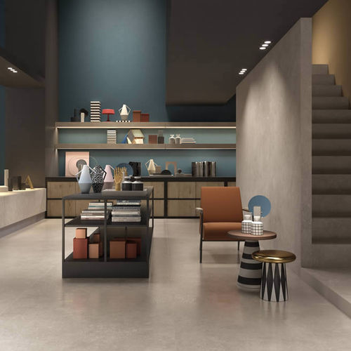 Feinsteinzeug-Steinplatte - ELEGANCE DUNE - KRONOS CERAMICHE - für Fußboden / für Fassaden / für Bad