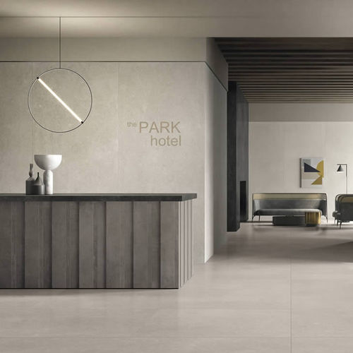 Feinsteinzeug-Steinplatte - ELEGANCE OPAL - KRONOS CERAMICHE - für Fußboden / für Fassaden / für Bad