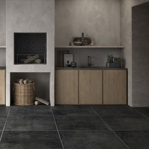 Feinsteinzeugfliesen - NUIT - KRONOS CERAMICHE - matt / Hochglanz / in Naturoptik