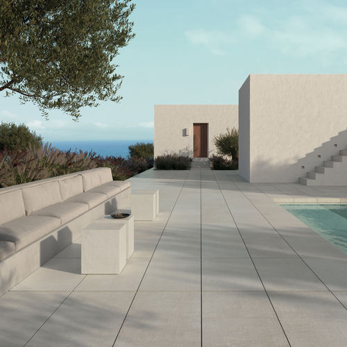 Feinsteinzeugfliesen - CALCE - KRONOS CERAMICHE - in Naturoptik / für Außenbereich / für Garten