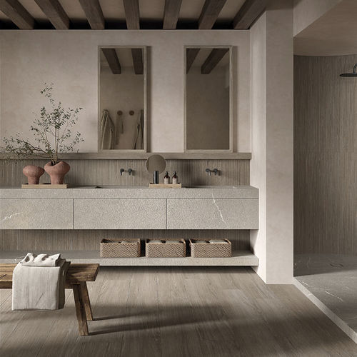 Holzfliesen - MUSK - KRONOS CERAMICHE - in Naturoptik / für den Innenraum / für Badezimmer