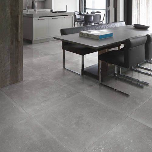 Feinsteinzeugfliesen - GENT - KRONOS CERAMICHE - poliert / in Naturoptik / glatt