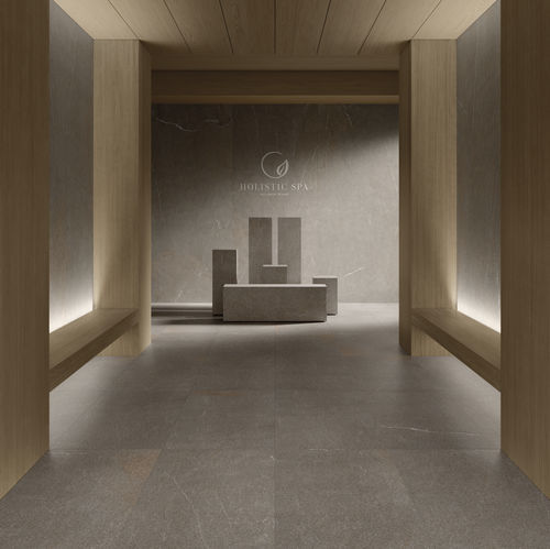 Keramikfliesen - FLAMED - KRONOS CERAMICHE - Piasentina / gebürstet / geflammt