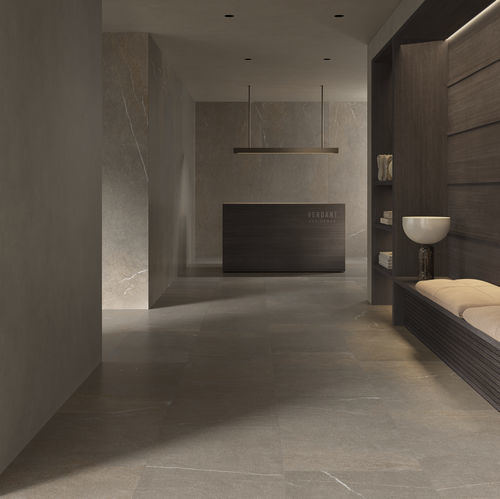 Keramikfliesen - VELVET - KRONOS CERAMICHE - Piasentina / gebürstet / Antikoptik