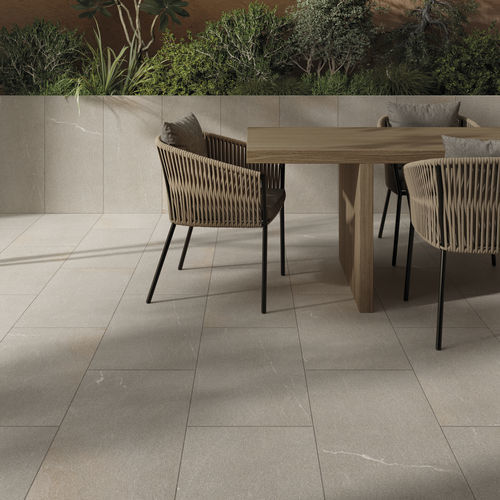 Keramikfliesen - FLAMED - KRONOS CERAMICHE - Piasentina / gebürstet / Antikoptik