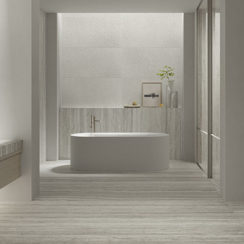 Travertin-Fliesen - LUX - KRONOS CERAMICHE - matt / Struktur / für den Innenraum