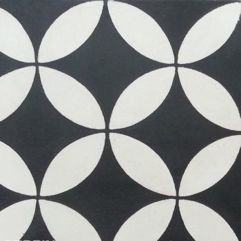 Zementfliese für den Innenraum - SQUARE : D010 - Secoin Corporation - Boden / geometrisches Muster