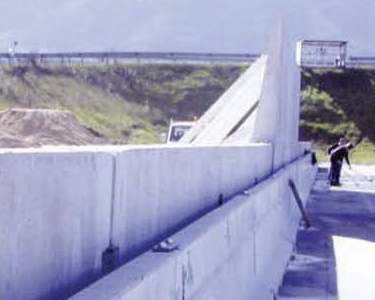 Betonleitplanke - Prefabricados Alberdi - Verkehr