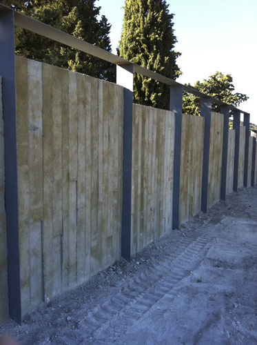 Plattenzaun - Prefabricados Alberdi - für Grünanlagen / Beton / klassisch